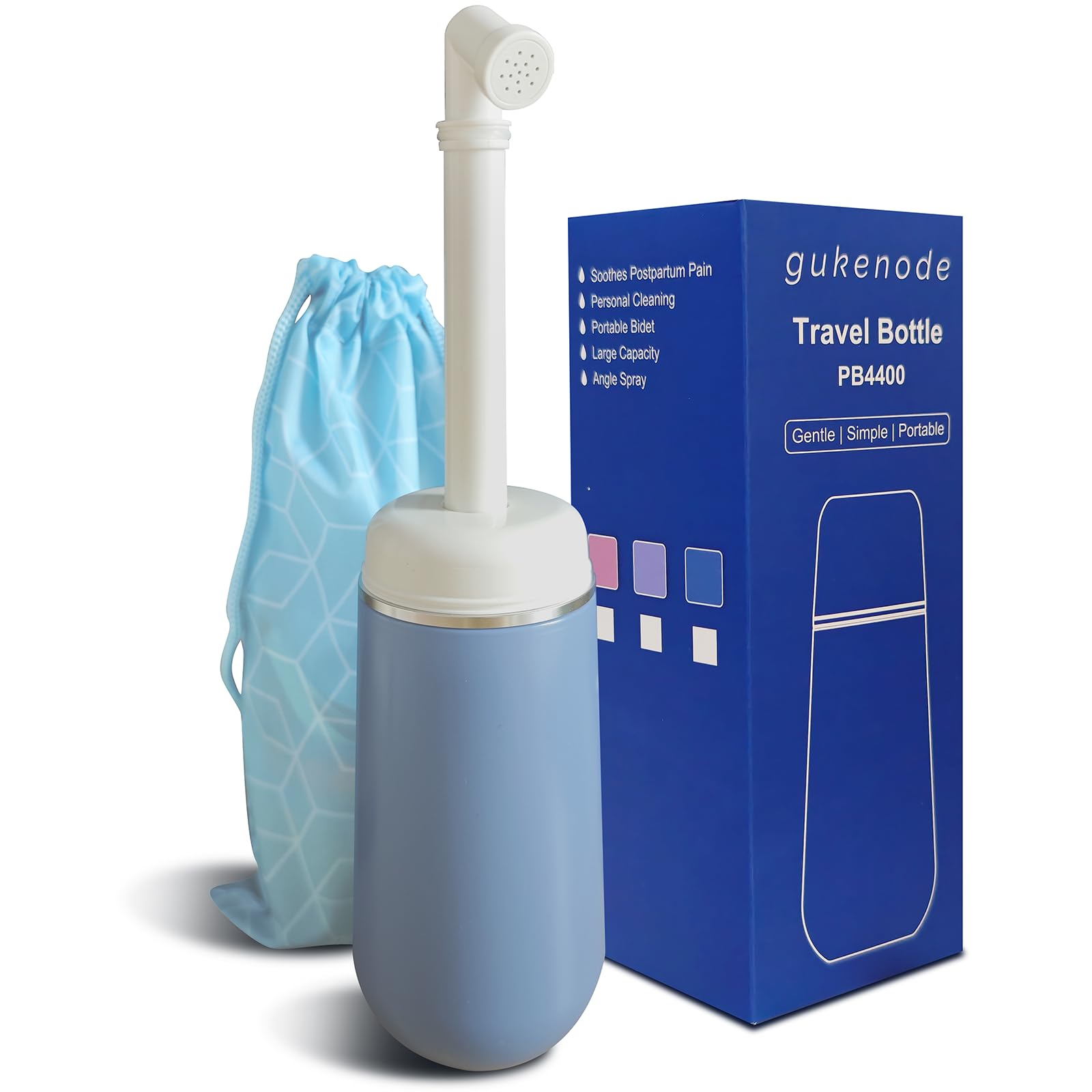 Bidet portatile di grande capacità, 400 ml, bidet da viaggio per donne e uomini, bidet portatile personale, non necessita di batterie