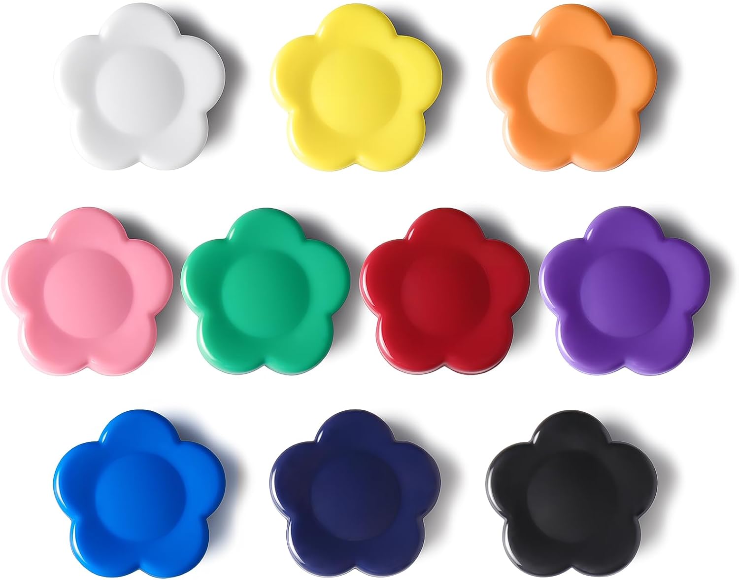 Fridge Magnets – 10 Pack Heavy Duty Refrigerator Magnets – Small Strong Magnets for Whiteboard, Lockers, Crafts, Kitchen, Office & Classroom – Decorative Cute Mini Sunflower Magnet (10 Colors) Fridge Magnets – 10 Pack Heavy Duty Refrigerator Magnets – Small Strong Magnets for Whiteboard, Lockers, Crafts, Kitchen, Office & Classroom – Decorative Cute Mini Sunflower Magnet (10 Colors)