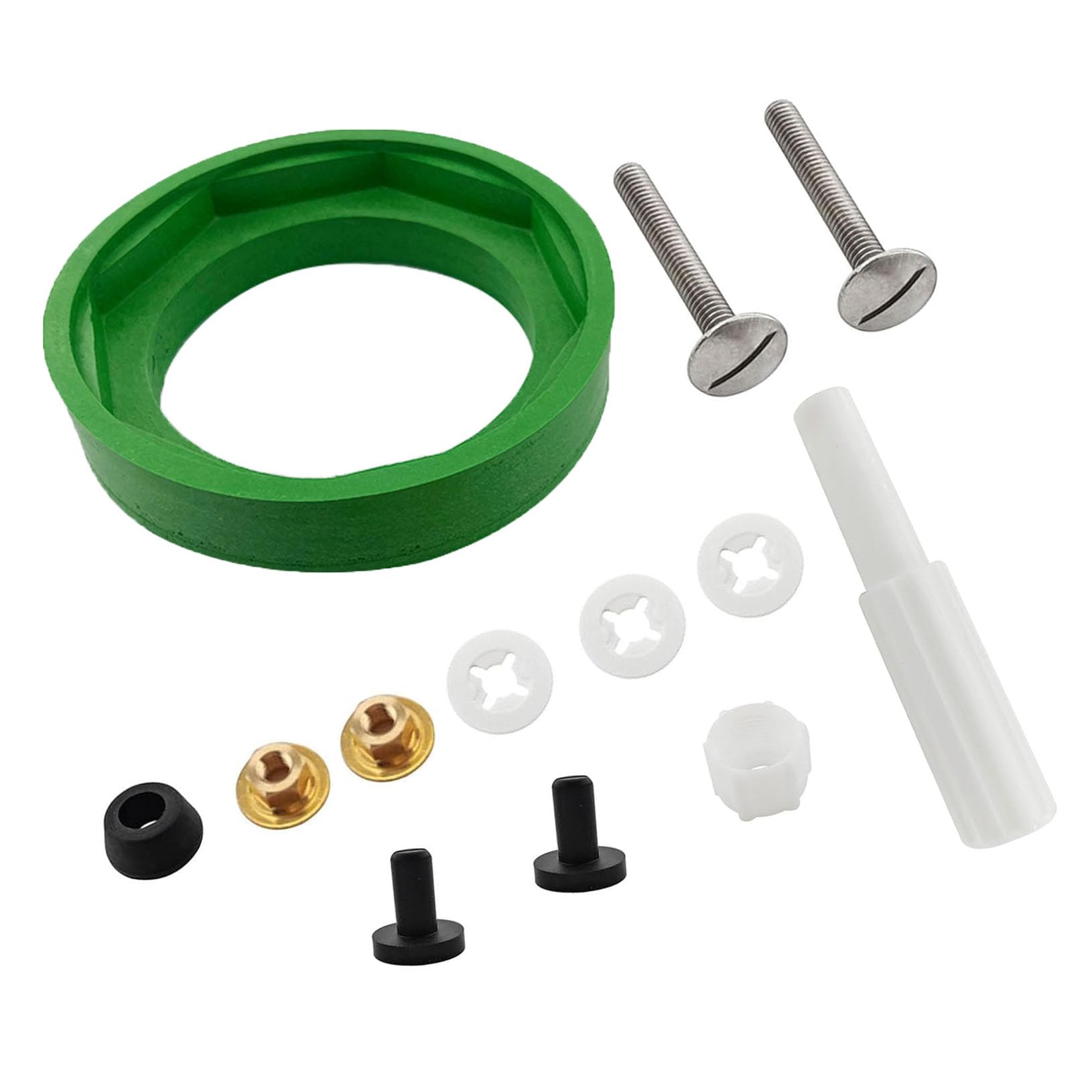 Toilet Tank to Bowl Coupling Kit Compatible for American Standard Champion 4 Toilet Parts AS738756-0070A 3" Toilet Tank Gasket for Most 3 Inch Flush Valve Opening Tanks