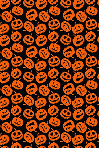 Halloween Pumpkin Trick Or Treat Pattern Heat Transfer Vinyl Sheet For Silhouette 12" X 18" - Htv For Clothing - Free Bonus Transfer Mask Included Premium Heat Transfer Vinyl #TOP8