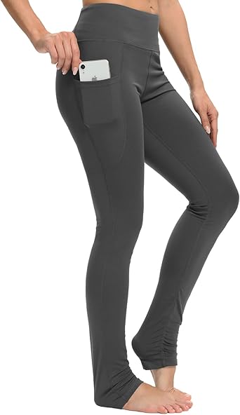 Amazon.com: SEVEGO Leggings de yoga extra largos para mujer con bolsillos  sobre el talón, leggings apilados, pantalones deportivos de baile : Ropa,  Zapatos y Joyería