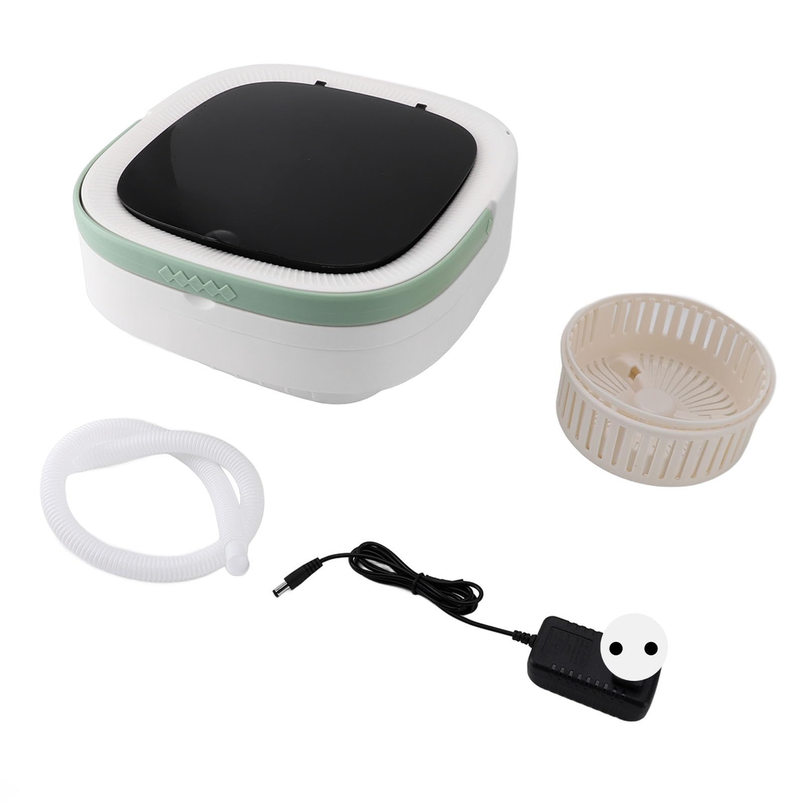 Lavatrice Portatile Septpenta, Lavatrice da 12 Litri con Funzione Centrifuga per Biancheria Intima, Vestiti del Bambino, Calzini e Piccoli Oggetti, Combinazione Lavatrice e Asciuga