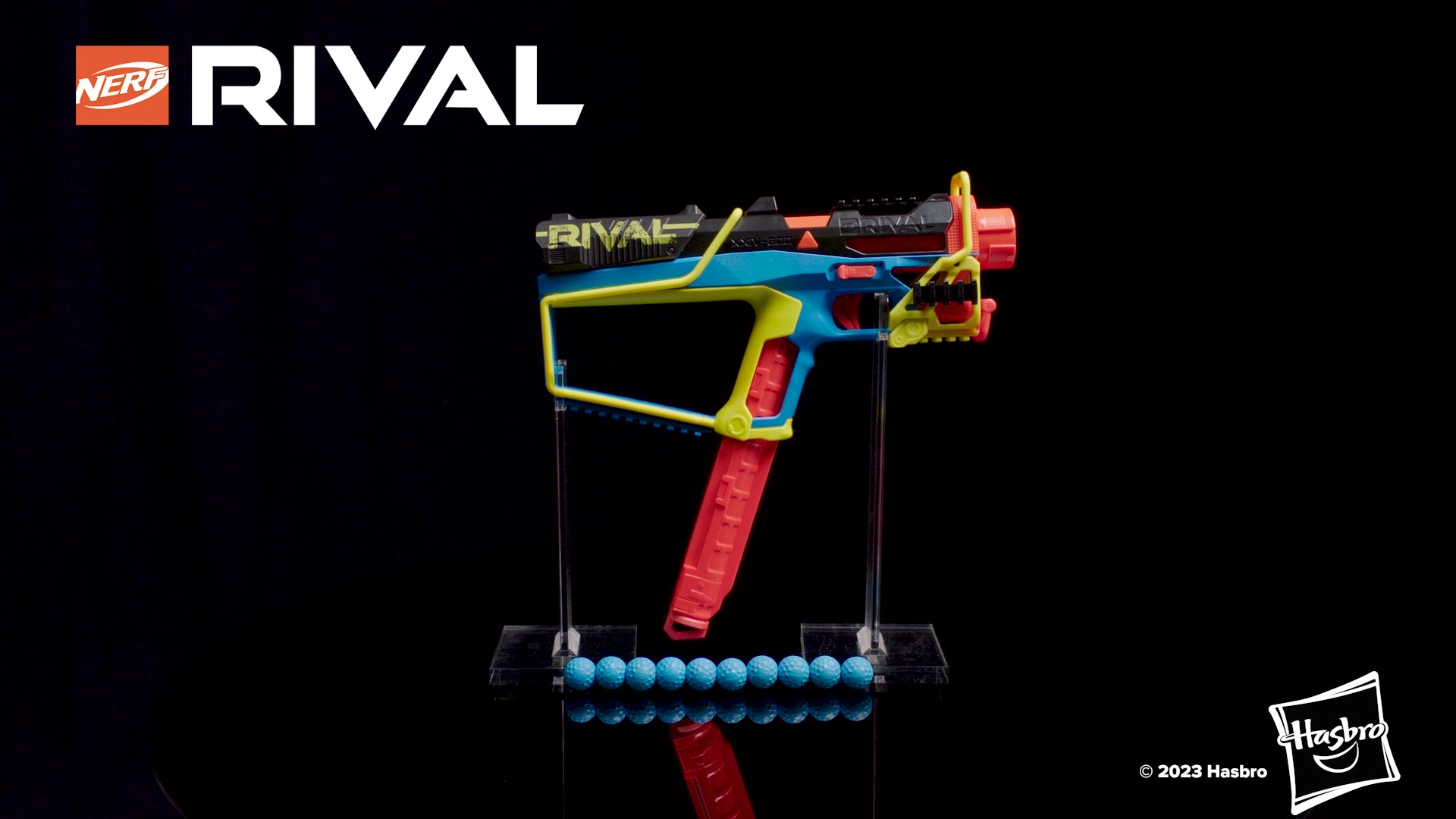 Amazon.com: Nerf Rival Mirage XXIV-800 Blaster, 10 Nerf Rival Accu