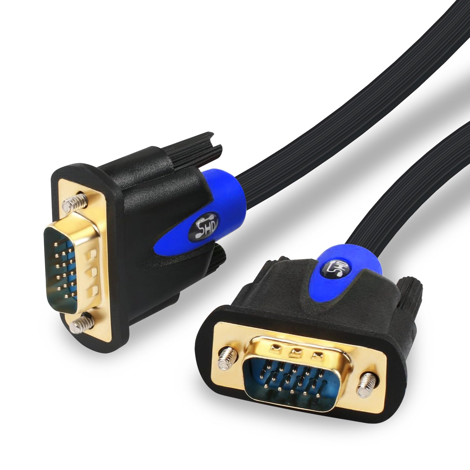 Amazon | VGAケーブル、SHD VGA to VGA hd15モニタケーブルfor PC