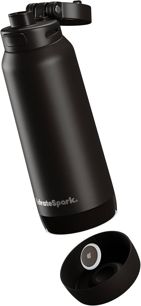 Amazon.com : HidrateSpark 32oz Chug Water Bottle with Silicone