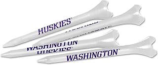 Unisex Adult White NCAA Golf Tee Pack, White