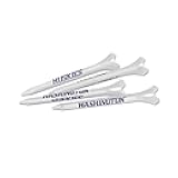 Team Effort Unisex Adult White NCAA Golf Tee Pack, White