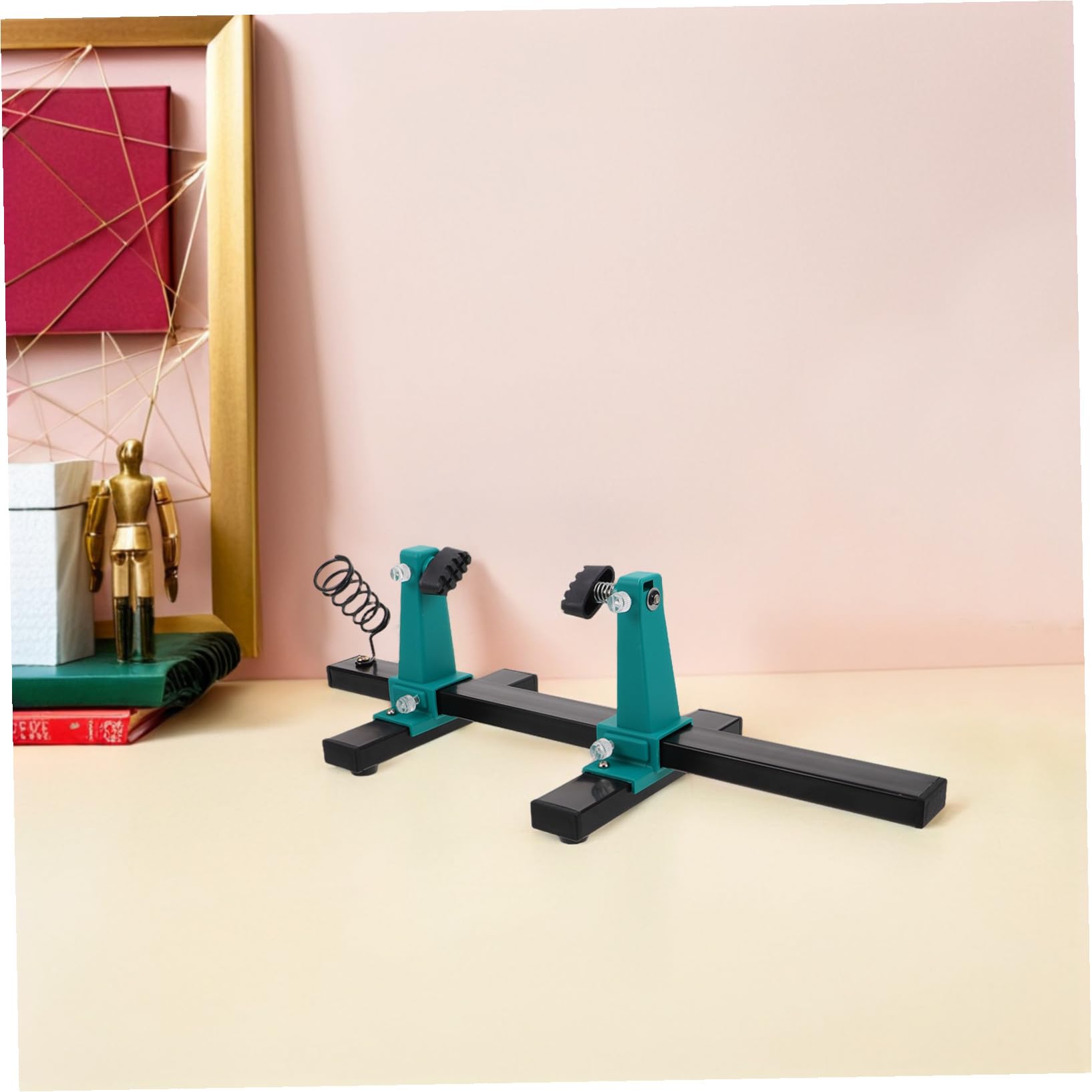 SHINEOFI Soporte Ajustable para Pcb con Abrazadera y Base Giratoria Soporte Multifuncional para Soldadura y Reparación de Placas de Circuito para Talleres y Bricolaje
