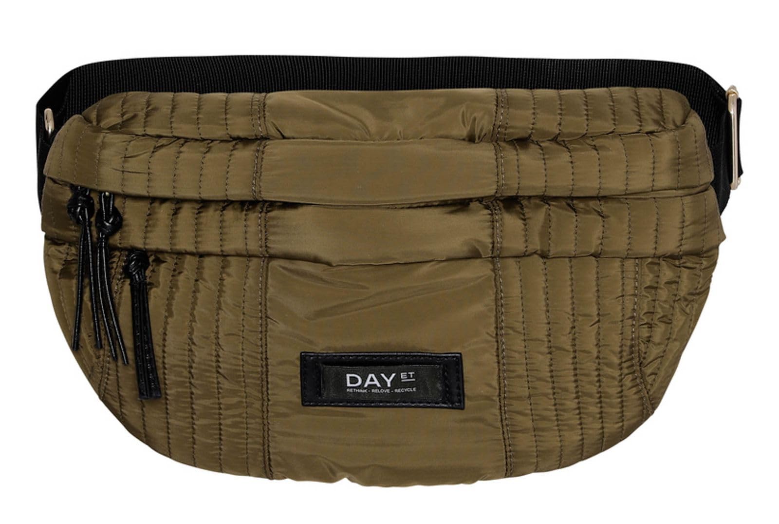 Sac banane Gweneth Quilt Bum Bag olive pour vos sorties citadines et balades - 2