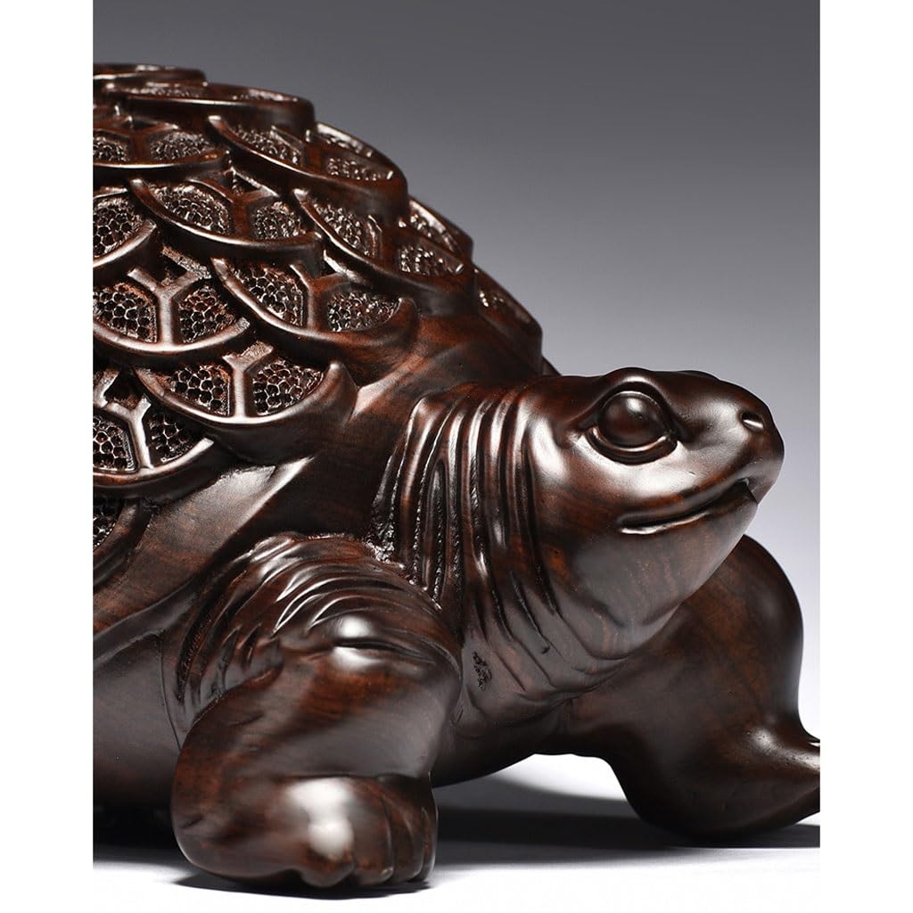 木の彫り物　亀 Amazon.co.jp: LIFKICH 木 彫刻 亀 オーナメント テーブル カメ