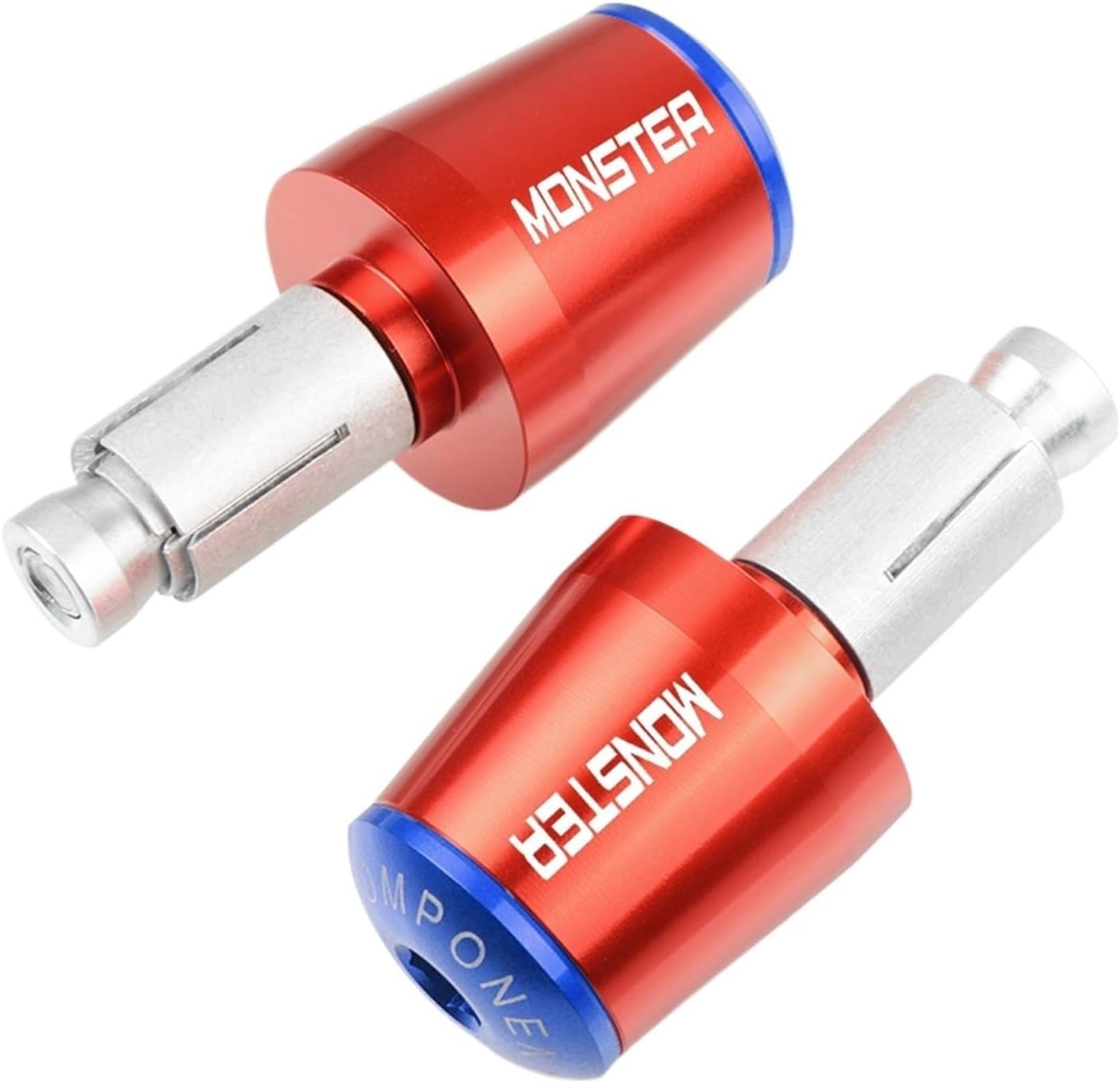 Bar Ends Handlebar Grips Bar Ends Cap Slider Motorcycle Compatible with DU CA TI Mons TER 821 696 795 797 2013-2020