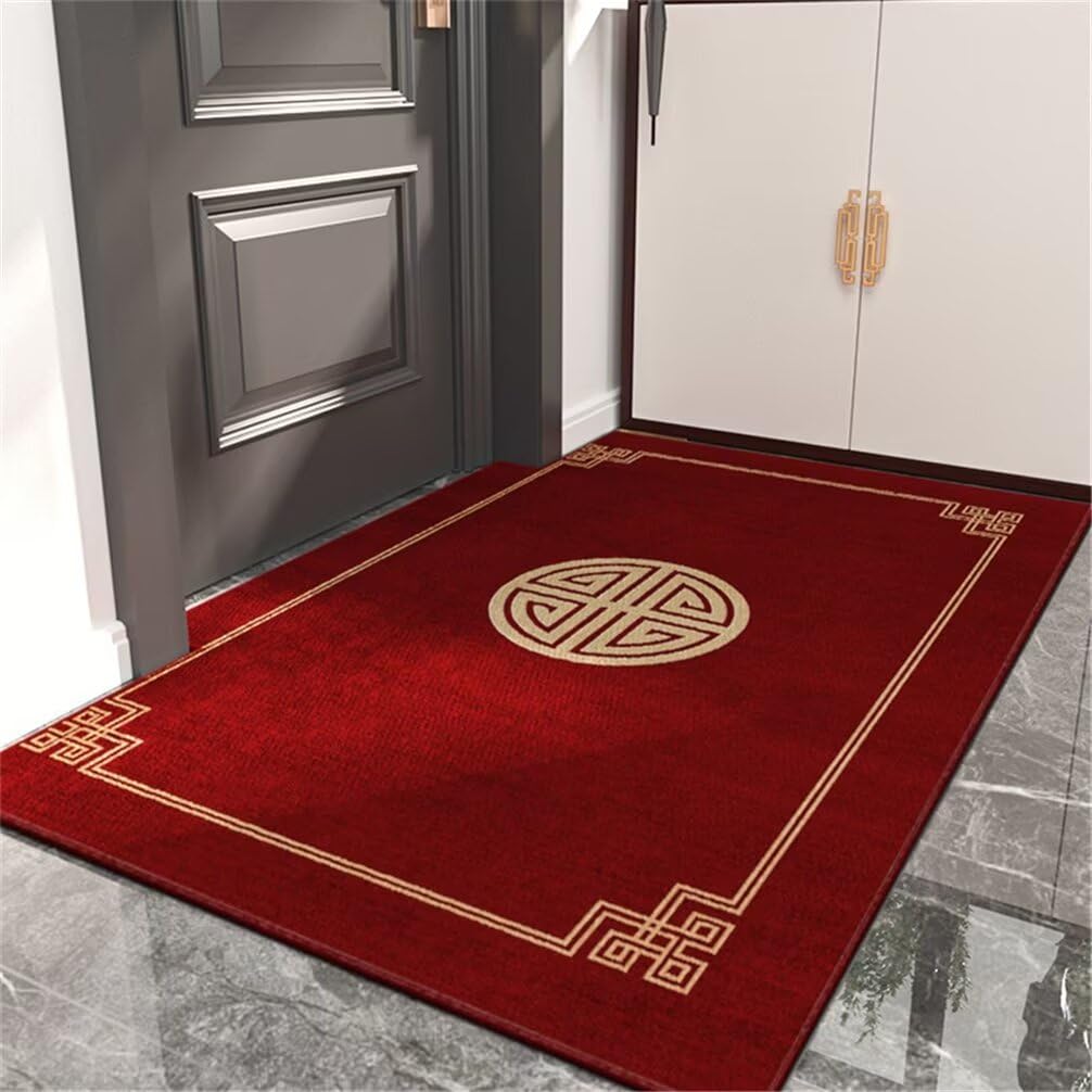 Tapis route enfant rouge 100x200 grand tapis design imprimé simple et beau