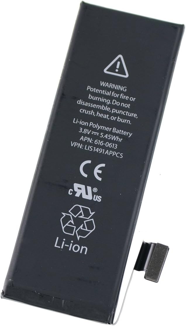 Zahren TechnologiesiPhone 5 5G Battery Replacement iPhone 5 Li-ion Battery Replacement. This Rechargeable lithium-ion polymer battery will replace your exhausted internal battery on iPhone 5 (5th Generation)