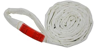 14 Round Lift Sling Polyester Endless Sling White 17000LBS Vertical