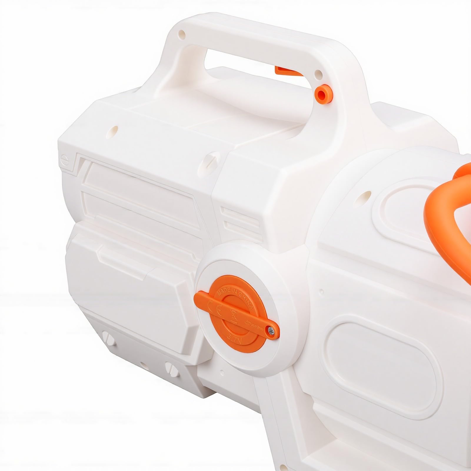 Zunate Elektrische Seifenblasenmaschine mit 60 Löchern, Automatisches Seifenblasengebläse mit 1200-mAh-Akku, Seifenblasenmacher für Im Freien, Garten, Party, Spielplatz