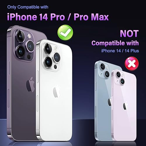 Vista 263 de Uyiton - Protector de lente de cámara de iPhone 13 Pro y 13 Pro Max, fuerte absorción, protección anticaídas, cubierta de cámara trasera, vidrio