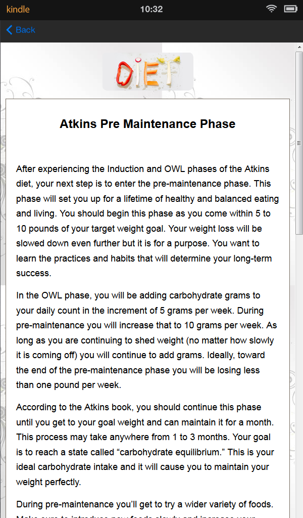 Atkins Diet Demystified FREE App on Amazon Appstore