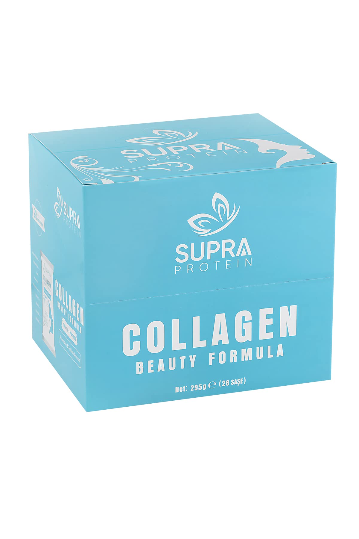 Supra Protein Collagen Beauty Formula Aromasız 28 Saşe Toz Kolajen Takviyesi -Tip 1&3-28 Günlük Kür