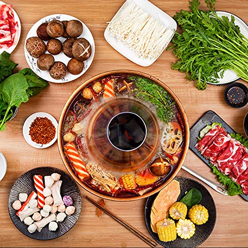 Olla Caliente de Cobre para Hot Pot 36 cm miniatura 2