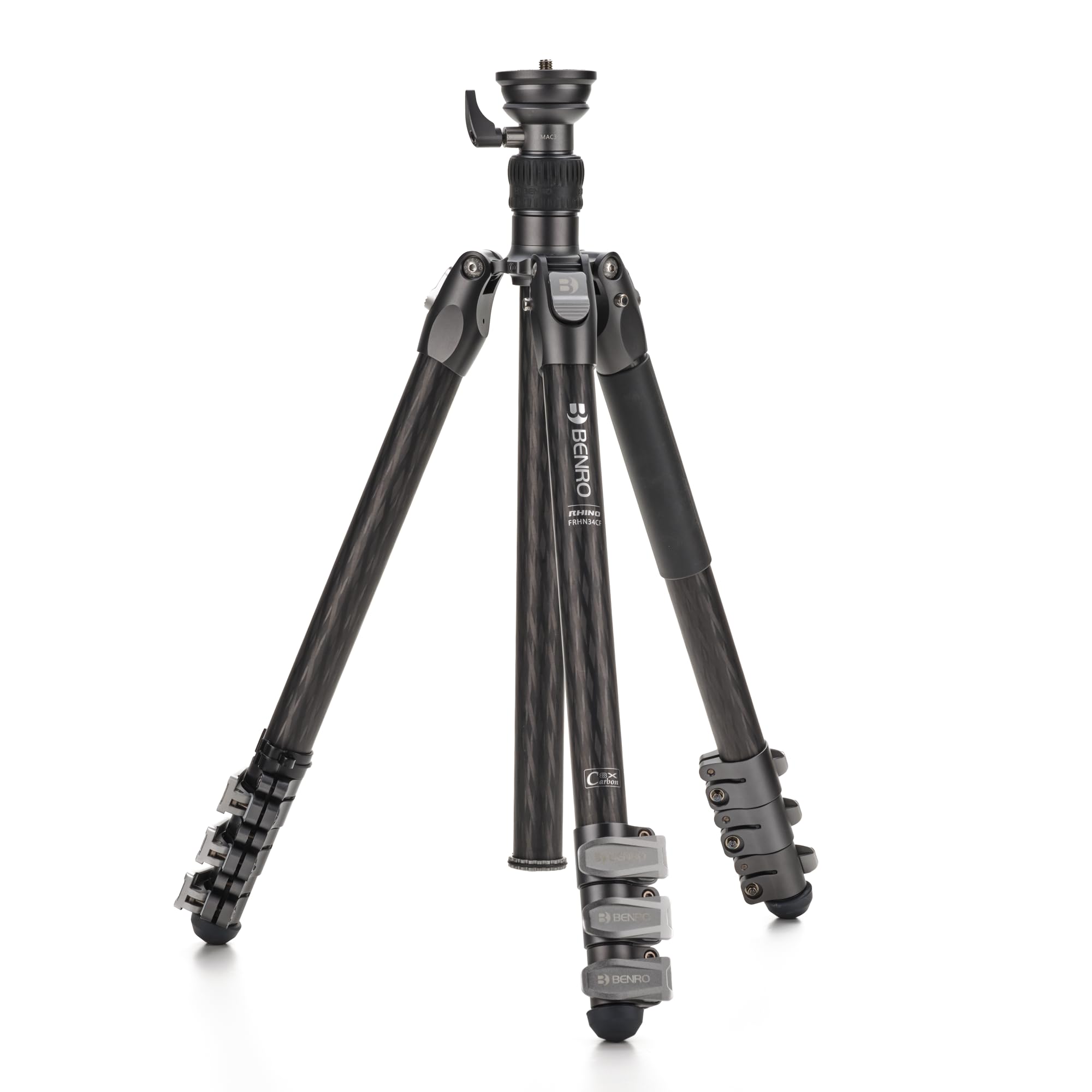 Amazon.com : Benro Rhino Carbon Fiber 3 Series, 4 Section Tripod