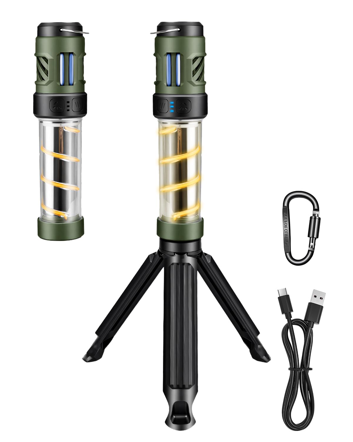 Portable Mosquito Repellent Light, Mosquito Lamp with Rechargeable Battery,Waterproof Camping Light, for Outdoor & Indoor, Camping, Backpacker, for Father Gifts