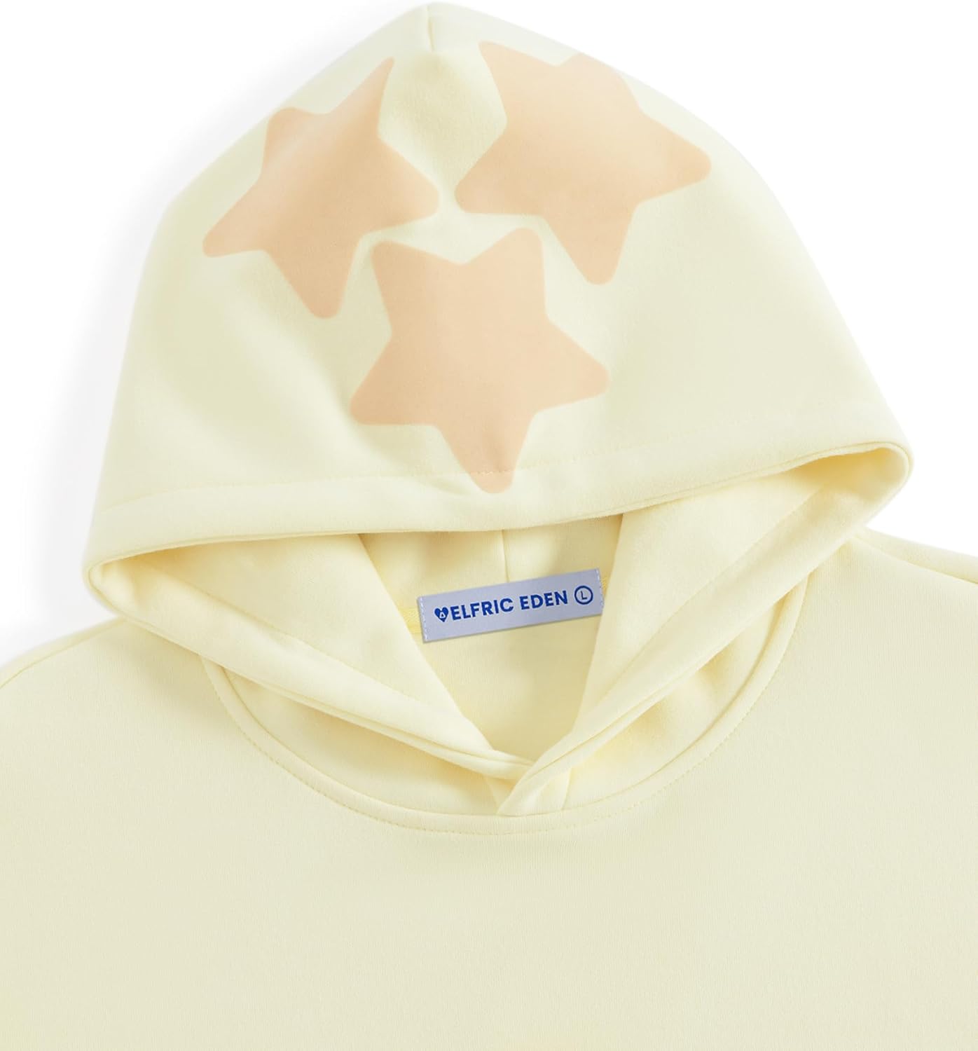 Aelfric Eden Womens Oversized Hoodies Beading Star Graphic Hoodie Pullover Unisex Y2K Hooded Sweatshirt - Image 3