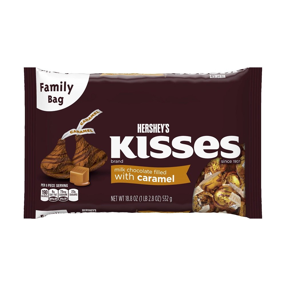 Hersheys Kisses Chocolates With Caramel Milk Chocolate Candy