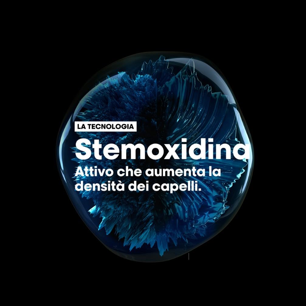 L'Oréal Professionnel Paris Siero Rinforzante, Per Capelli Assottigliati, Chioma più Folta, Con Stemossidina 5% e Resveratrolo, Serioxyl Advanced, 90 ml