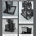 PC Creative Assembly Frame Test Bench，Open Air Frame Case, DIY Computer Motherboard Case Rack, ITX ATX MATX/EATX Open Aluminum Frame Chassis (MATX)