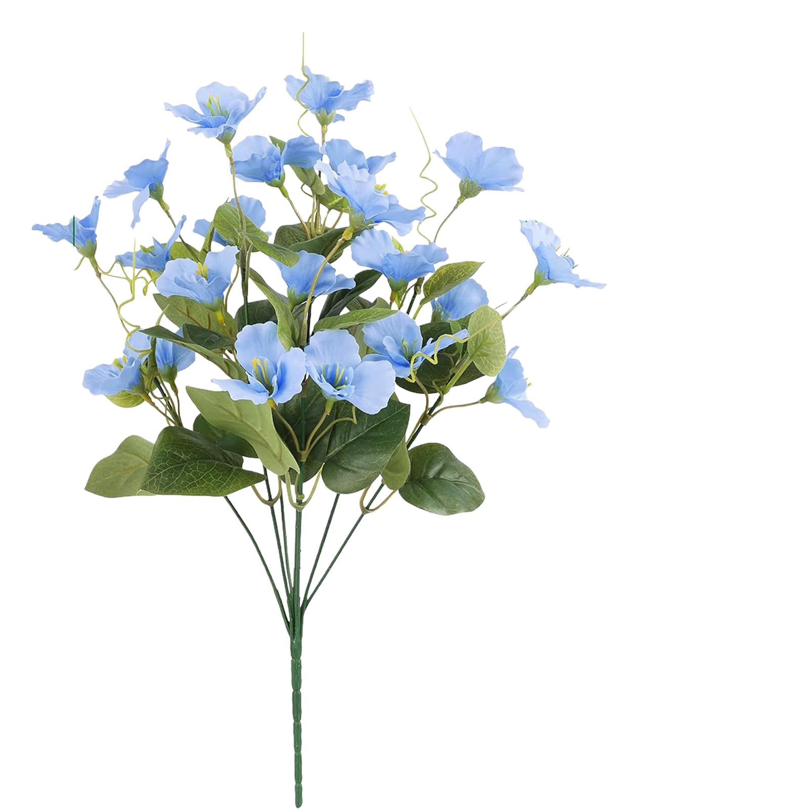 FackLOxc Heads Realistic Hibiscus Flower Outdoor Artificial for Garden Decors and Patios Landscaping Low Maintenance Garden Blossomy Arrangement