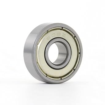 XIKE 608ZZ Shielded Deep Groove Ball Bearings, 8 x 22 x 7 mm, 10-Pack