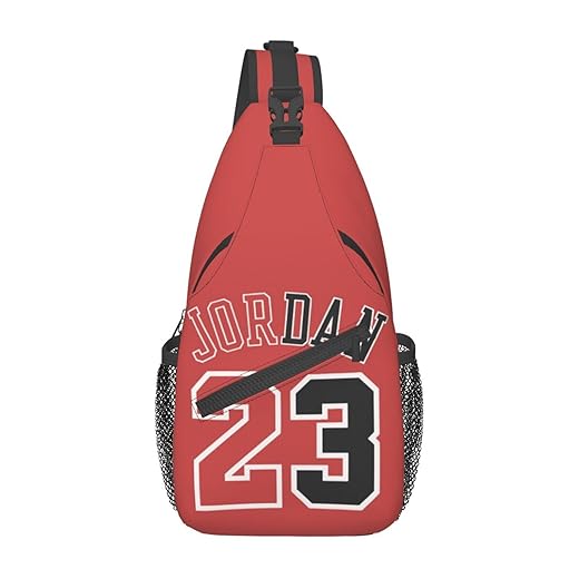 DIYCAM Number 23 Sling Bag Backpack, Crossbody Bag, Daypack Adjustable For Travel Hiking Sport Climbing Runners Women Men