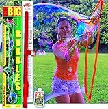 Bubble Thing BIG BUBBLES Wand and Mix - MAKES 2.7 GALLONS! - Bubbles Biggest, Costs Least!
