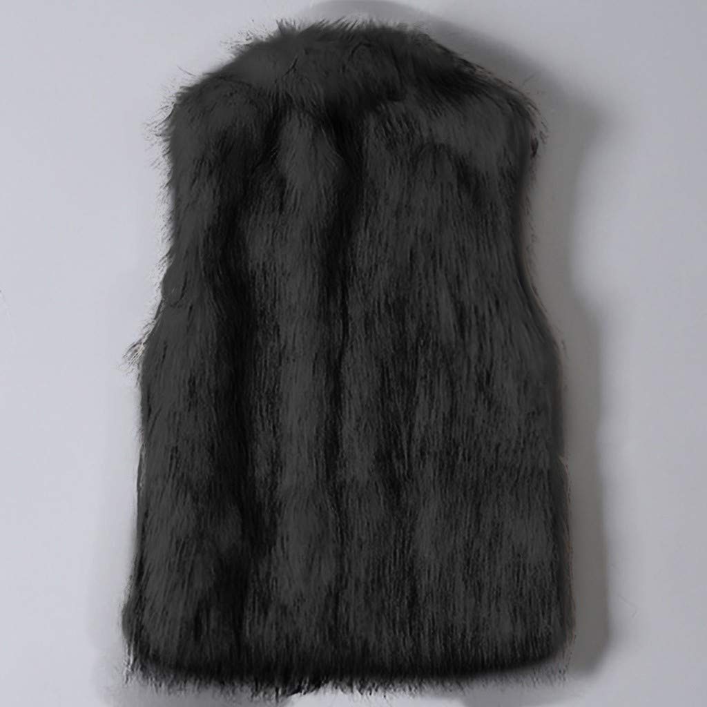 Fellweste Damen Kunstfell Teddywesten Elegant Fleeceweste Warm Damenwesten Plüsch Winterweste Kurz Outdoorjacke Winter Jacke Pelz Weste Übergangsjacke Frauen Flauschig Wintermantel Einfarbig