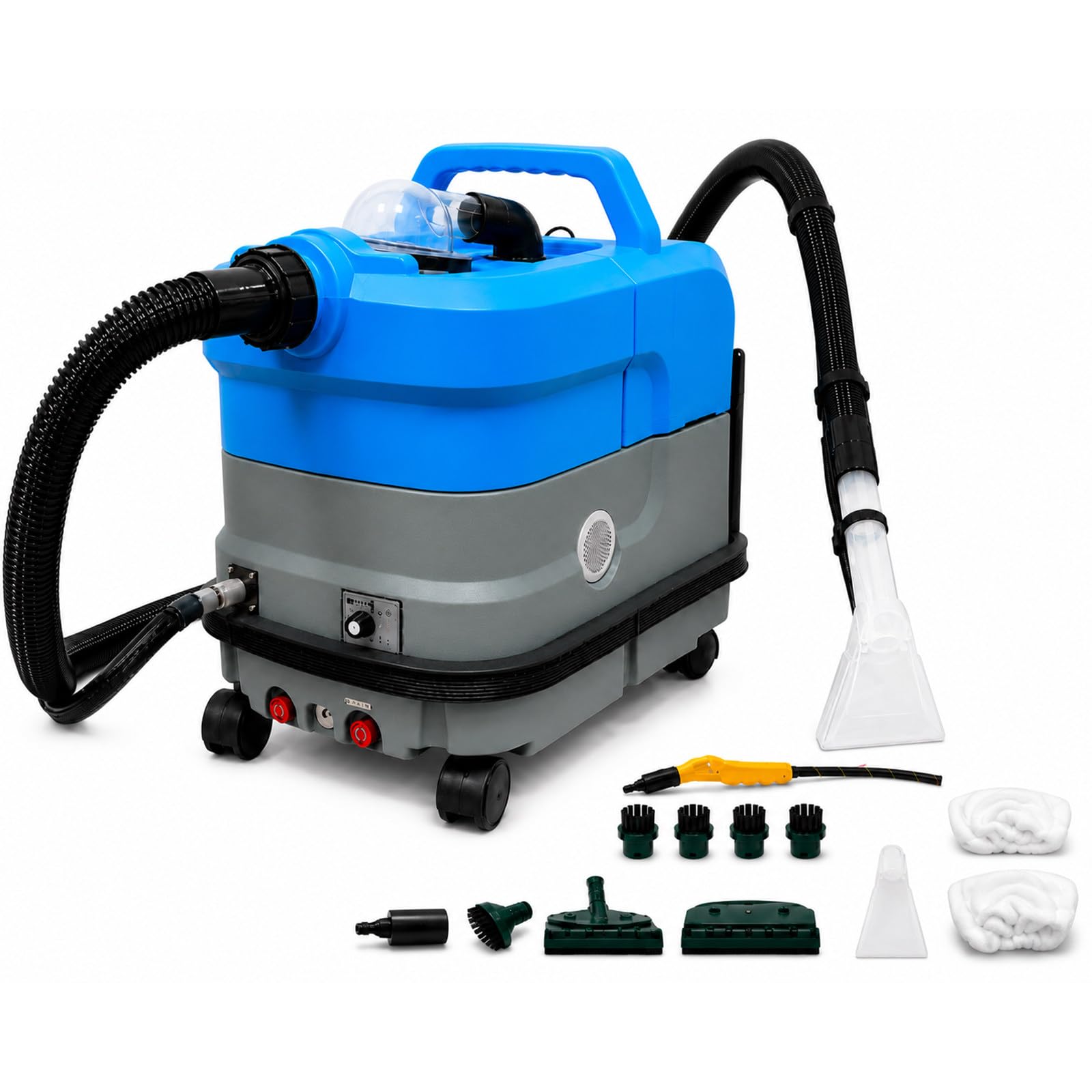 Extractor de Tapicerías a Vapor, 2500 W, 24kPa, 15 s, 3 en 1, 12L