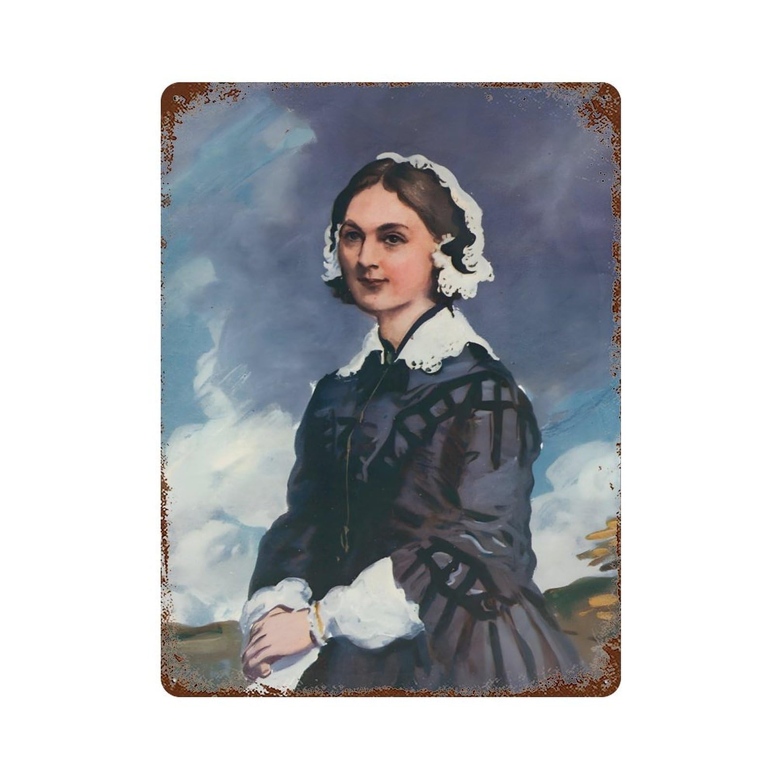 xiaoxiaoshen Florence Nightingale (34) Wall Decor Art Metal Tin Poster Modern Home Decor Art Home Bar Shop Decorations Vintage Sign 40x30cm