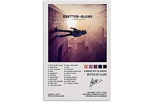 TONN Music Poster: A Boogie Wit Da Hoodie 'Better Off Alone' Album Cover Poster