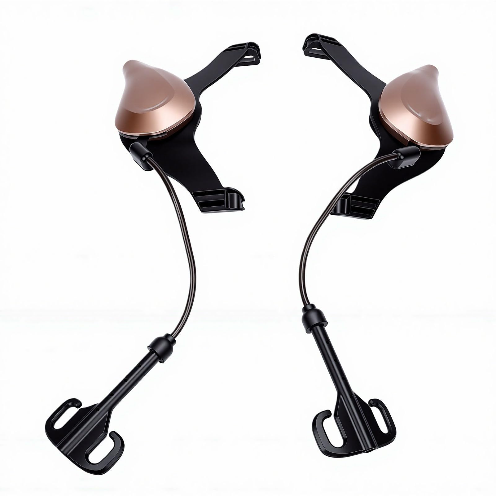 Generic Dispositivo para Caminar Portátil, Ayuda Ligera para Caminar para Viajeros Diarios y Excursionistas, par de Longitud Ajustable, Material ABS