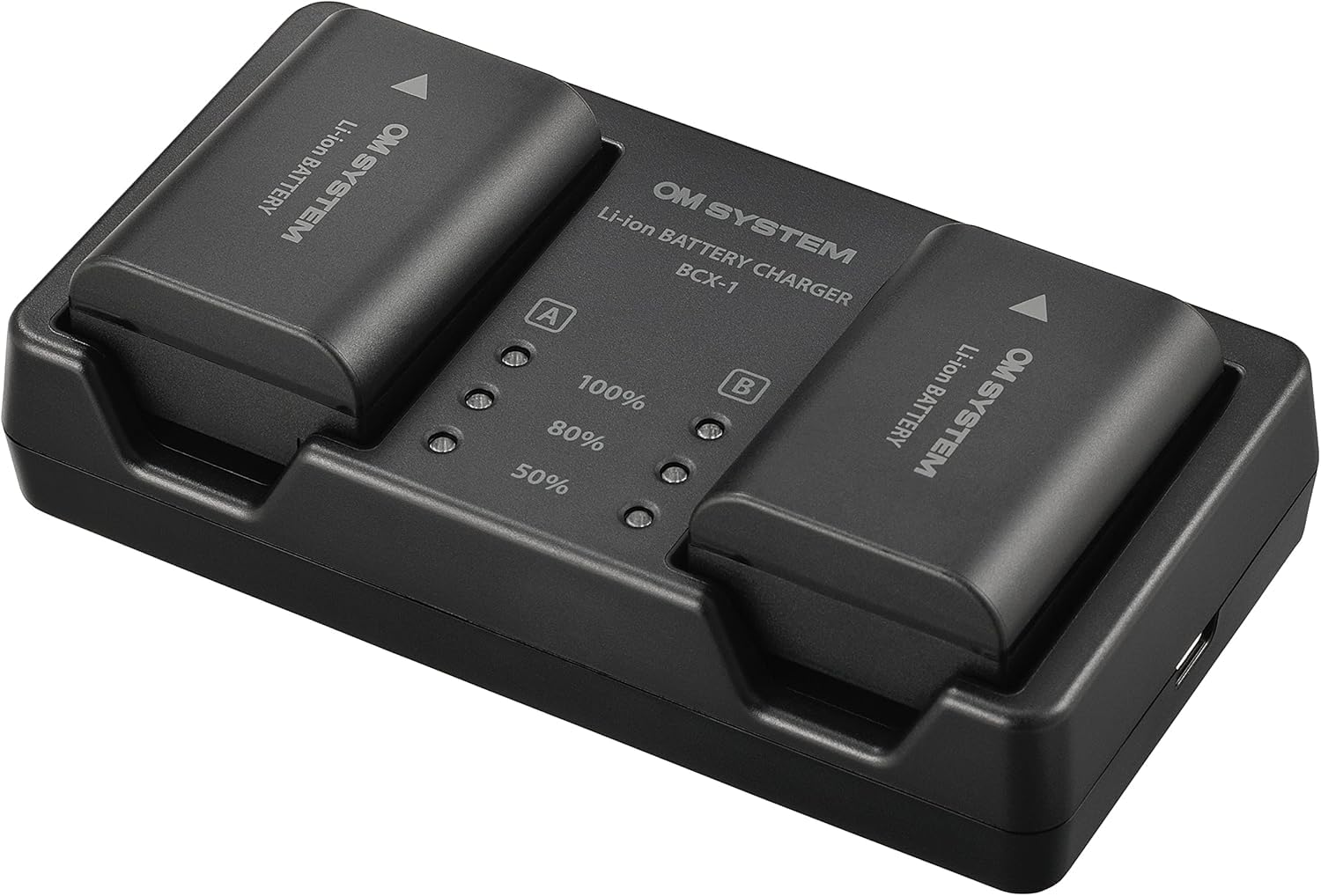 新品 OM SYSTEM SBCX-1 充電池BLX-1＆充電器BCX-1セット リチウムイオン充電池 充電器セット SBCX-1(リチウムイオン充電池 充電