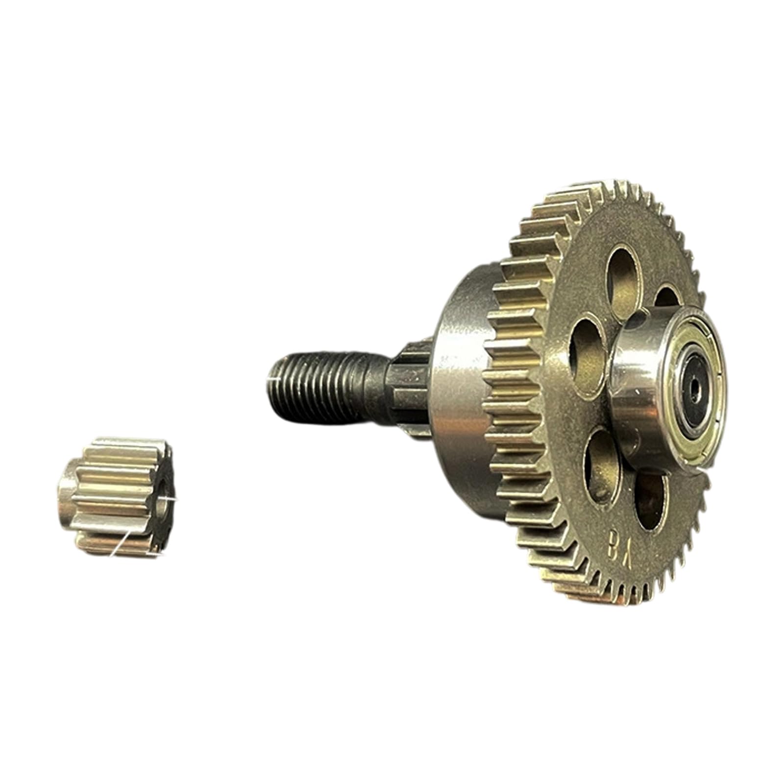 Ekoama Professional Full Replacement Set 47T Lawnmower Gear Assembly With Shaft & Pinions Suitable For Efficient Grass Cutting