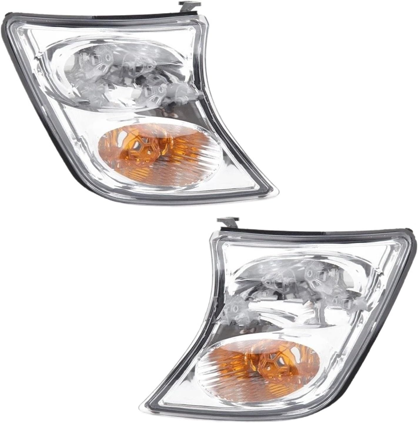 Car Headlights For Nissan For Patrol Y60 Y61 1997 1998 1999 2000 2001 2002 2003 2004 Headlight Corner Light Head Light Corner Lamp Headlamp Front Bumper Headlight Car Head Lamp(1 Pair Corner Lights)
