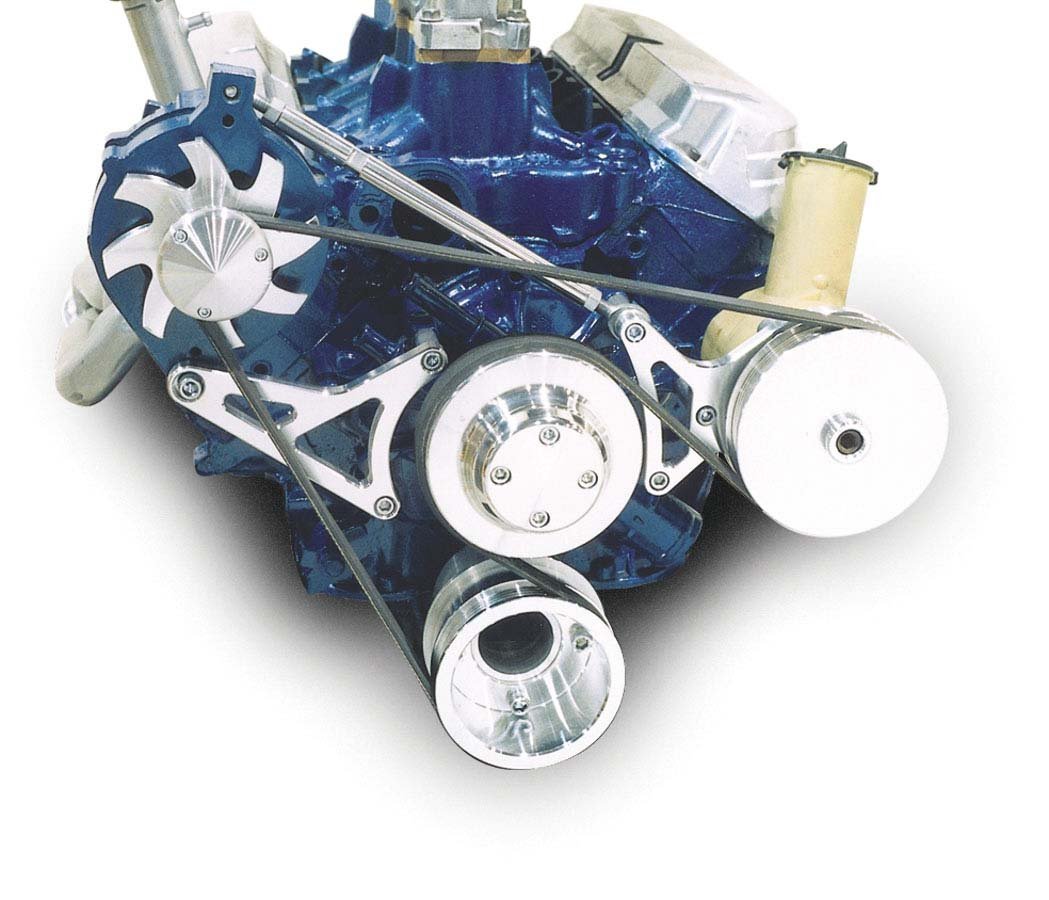 Buy March Performance 30035 Deluxe Clear Powdercoat Aluminum Ford 302