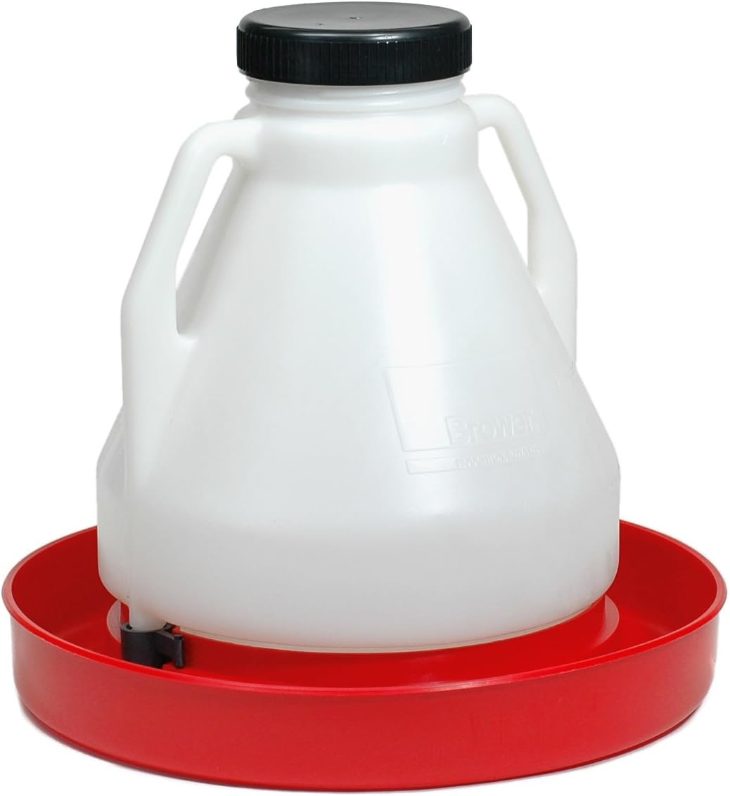 Brower 7GF 7-Gallon Poly Poultry Fount