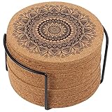 Photo Gallery ukkd coaster 1 set creativo mandala design a forma di round a forma di legno sottobicchieri con rack-default Photo Gallery ukkd coaster 1 set creativo mandala design a forma di round a forma di legno sottobicchieri con rack-default