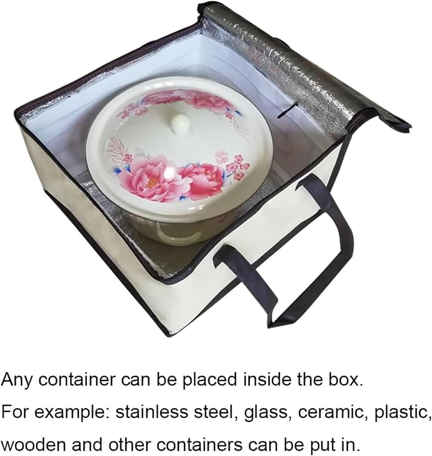 Borsa per lievitazione Pieghevole, Scatola per fermentazione dell'impasto, impostazione della Temperatura da 1 a 60 Gradi, Riscaldamento Uniforme, Design Portatile, Set per Pane e Yogurt, Mi