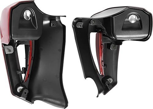 Miniatura 7 de TCT-MOTORPARTS Ensamblaje de carenados con ventilación inferior metálica Ruby para Indian Chieftain 2014-2021 Roadmaster Classic Elite Dark Horse