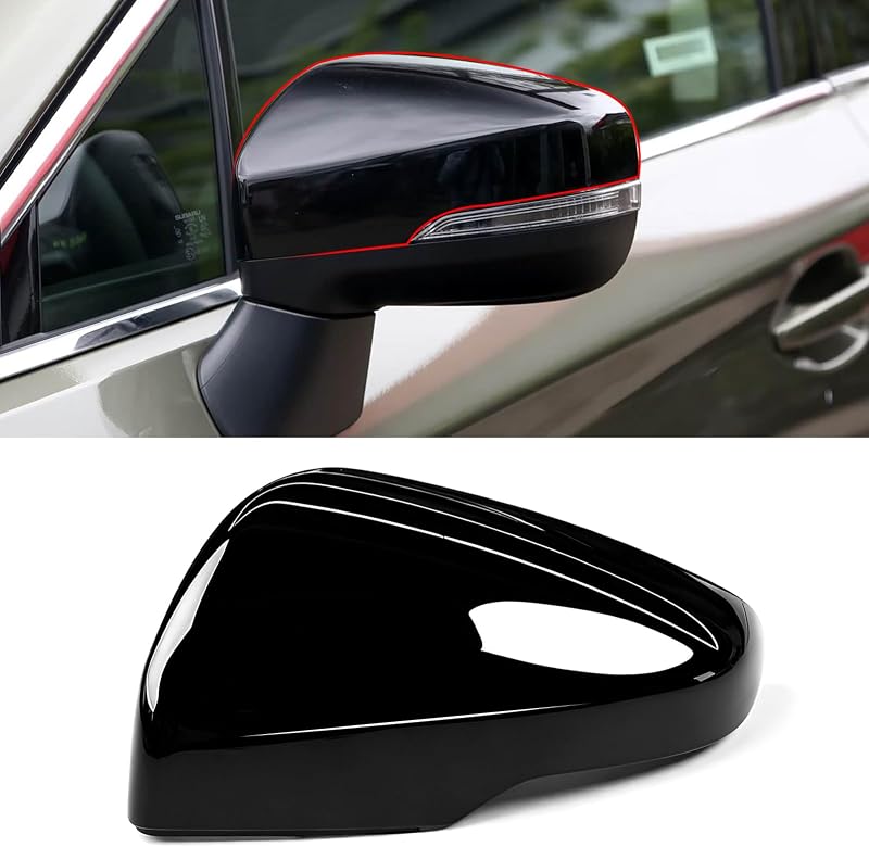 Capa superior do retrovisor esquerdo Adzfel para Subaru Impreza com luz de direção – 1 unidade