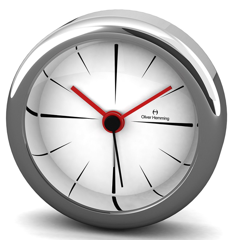 Amazon｜オリバーヘミング 置き時計 イギリスブランド アラーム 付き