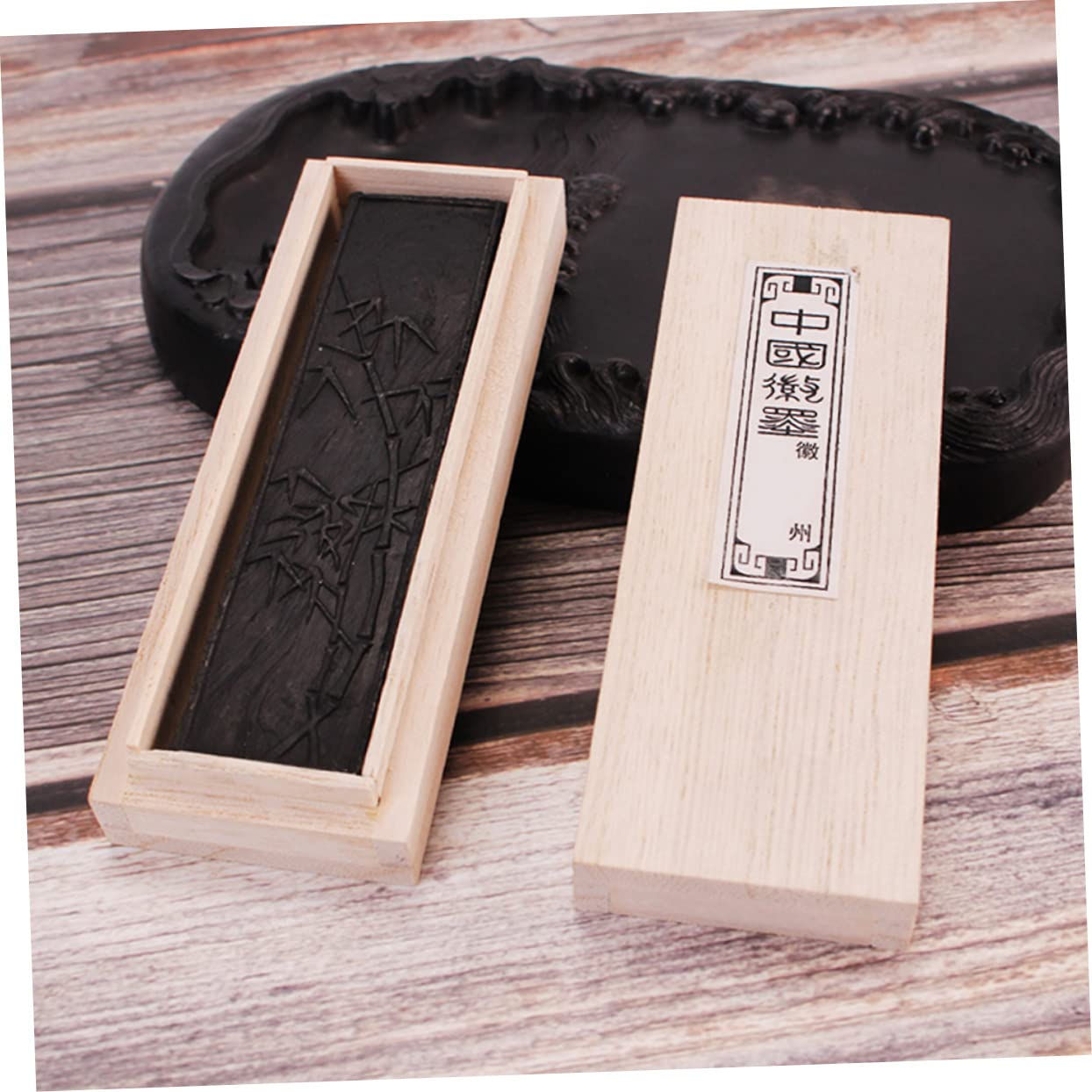 TEHAUX 3ensembles Encre Chinoise Bloc Avec Boîte Pour Et Peinture Outil Pour Débutants Et Artistes