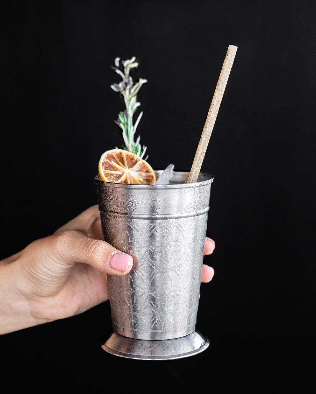 AGAVE FIBER STRAWS - 2000ct Individually Wrapped Biodegradable 8.2" Straws by Ecoware. Plant Based, Eco-friendly, 100% Recyclable, Alternative to Paper & Plastic Straws